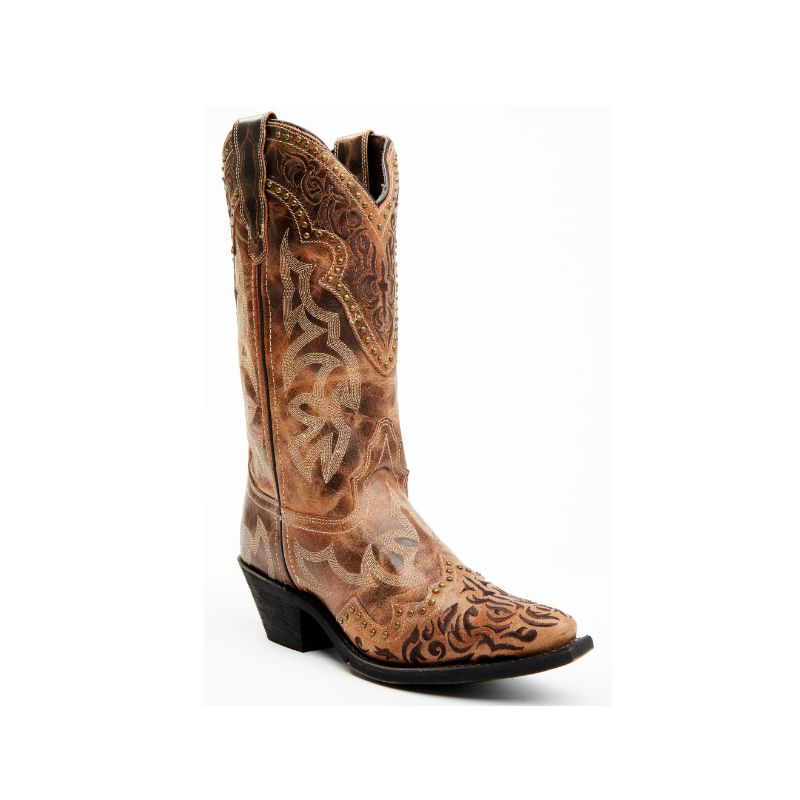 LAREDO - WOMEN'S BRAYLYNN STUDDED LEATHER WESTERN PERFORMANCE BO