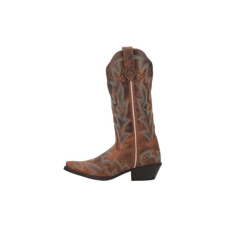 LAREDO - WOMEN'S ADRIAN 12" WIDE CALF WESTERN BOOTS - SNIP TOE-T