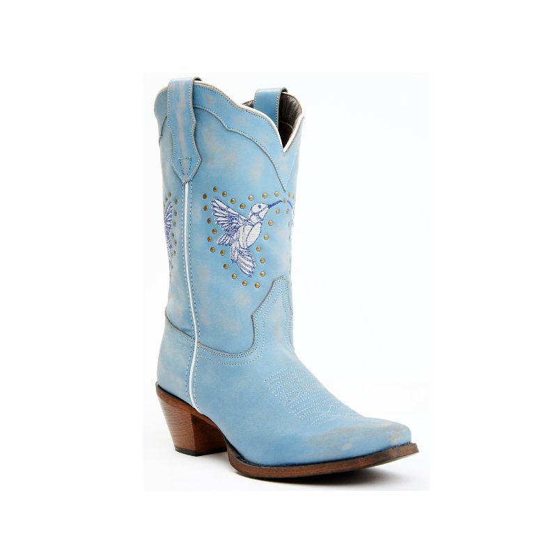 LAREDO - WOMEN'S JOY 11" HUMMINGBIRD EMBROIDERED WESTERN BOOT -