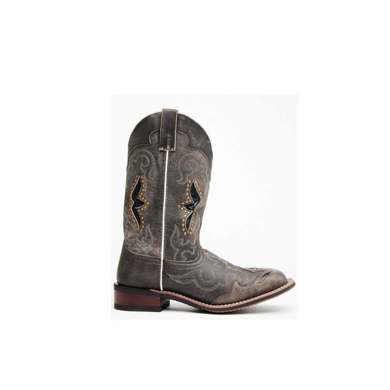 LAREDO - WOMEN'S SPELLBOUND GOAT SKIN BOOTS-BROWN