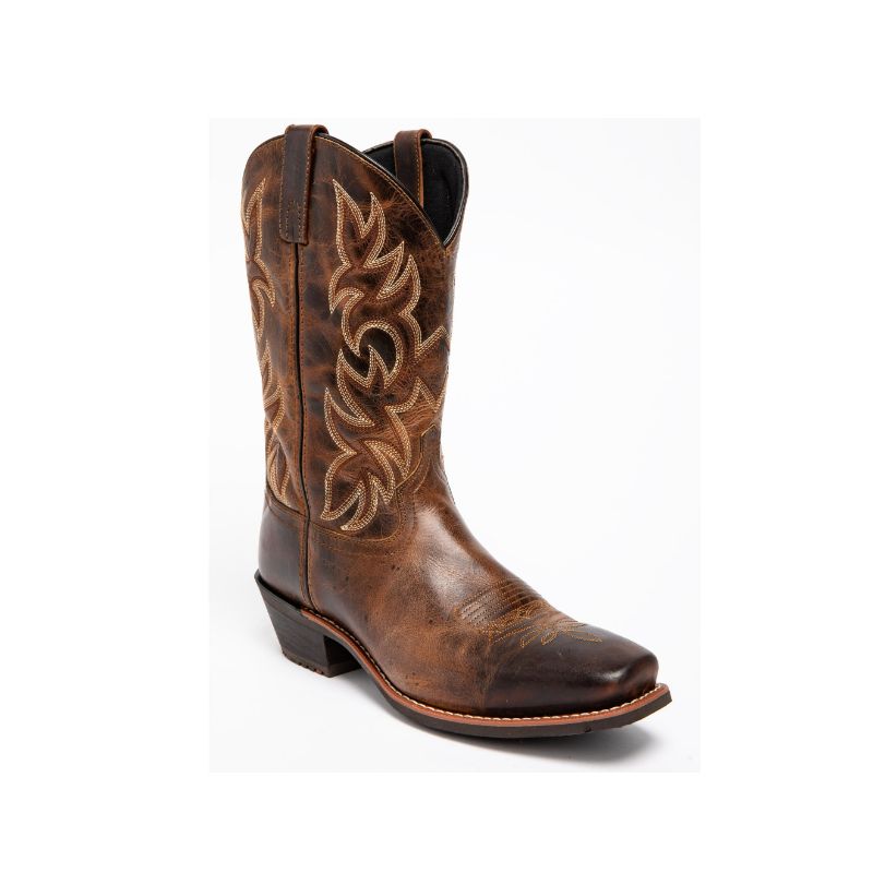 LAREDO - MEN'S BREAKOUT SQUARE TOE WESTERN BOOTS-RUST