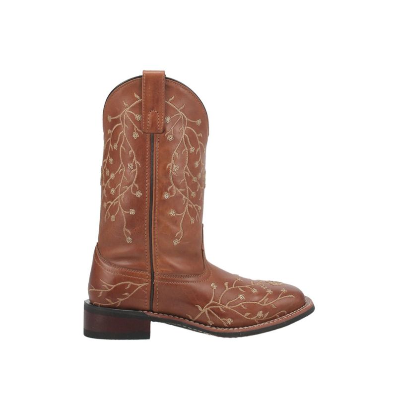LAREDO - WOMEN'S SEQUIN EMBELLISHED WESTERN BOOTS - BROAD SQUARE